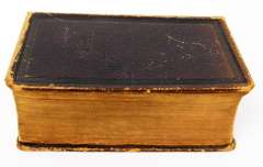 1870 Antique Leather Book of Common Prayer