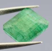 Substantial 8.19ct rich forest green Zambian Emerald