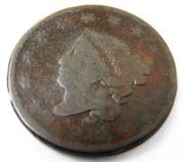1838 U.S. Large Cent Coin
