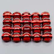 Gorgeous chianti red 8.67ct 20pc Garnet set