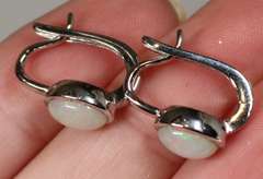 Simply beautiful opal earrings