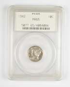 PR65 1942 Mercury Silver Dime - Graded PCGS