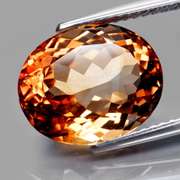 Captivating 7.44ct Brazilian Imperial Topaz