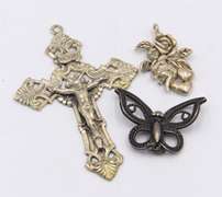 Vintage 925 Sterling Silver Lot of 3 Pendants