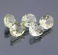 Brilliant 15.98ct natural platinum green Amethyst set