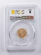 AU58 1911-D $2.50 Indian Head Gold Quarter Eagle Strong D PCGS