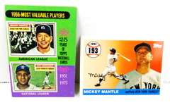 2 Mickey Mantle Baseball Cards