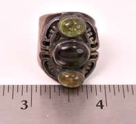 Amazing 6.17CTW Tourmaline Ring in Sterling Silver