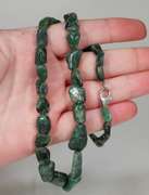 Gorgeous Emerald nugget necklace