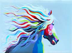 UNIQUE BEAUTIFUL PAINTING ON CANVAS