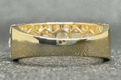 CHANNEL SET ROUND DIAMOND RING