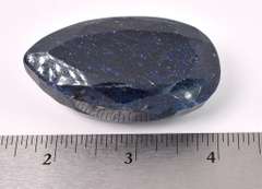Marvelous Colossal 583.97CTS Pear Shaped Faceted Blue Sapphire Gemstone