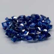 Natural 3.26ct royal blue Sapphire set