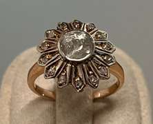 14kt Rose Gold & 1.0 CTW Diamond Ring