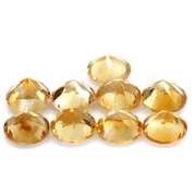 Exciting 11.19ct top golden eye clean Citrine set