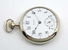 Superb 1903 Waltham Pocket Watch in Nickel