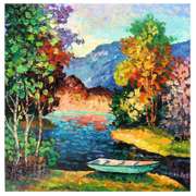 Splashes Of Autumn by Antanenka Original