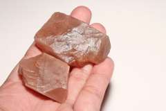 Natural 218ct Sunstone pair