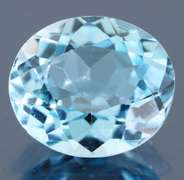 High fire! 9.25ct sky blue Topaz
