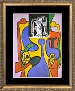 Pablo Picasso, Woman With Head In Black And White