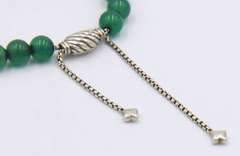 David Yurman Green Onyx Spiritual Bead Bracelet