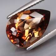 Stunning 5.22ct pear cut Imperial Topaz