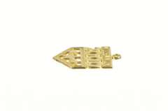 14K Yellow Gold Millennium Year 2000 New Year Charm/Pendant