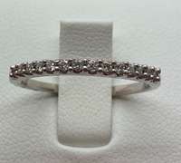 14K WHITE GOLD DIAMOND BAND