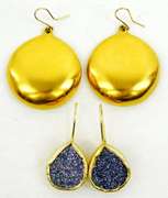 2 Pairs of Fine Contemporary Earrings