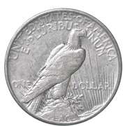 1921 Peace Silver Dollar
