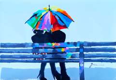 UNIQUE BEAUTIFUL PAINTING ON CANVAS