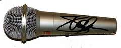 Guns N Roses Autographed Facsimile Signed Microphone