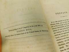 1867 The Christian Home Antique Book