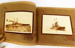 1912 U.S.. Atlantic Fleet Scrapbook, Naval Photos