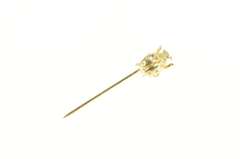 14K Yellow Gold Lady Bug Good Luck Symbol Vintage Stick Pin