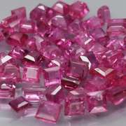 Superb 3.87ct 55 piece princess cut Ruby set