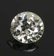 GIA 0.81 Ct Round Brilliant Cut H Color I2 Clarity Diamond