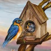 Mama Bluebird by Katon Original