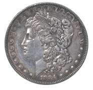 1884 Morgan Silver Dollar - Great Tone