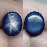 Stunning 10.02ct royal blue Star Sapphire