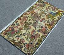 Unique Hunting/Floral Isfahan 2.10x1.8