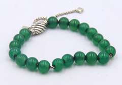 David Yurman Green Onyx Spiritual Bead Bracelet