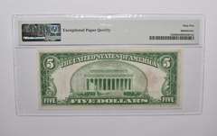 SAME PMG 65 EPQ $5 1928 US Legal Tender FR#1525 (BA Block) Red Seal