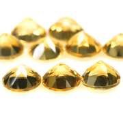 Ravishing 11.14ct top golden eye clean Citrine set