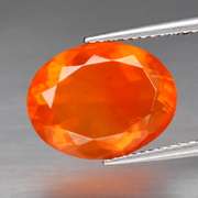 Excellent 4.01ct blood orange Fire Opal