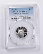 PR70 DCAM 1997-W $25 American Platinum Eagle Statue Of Liberty PCGS