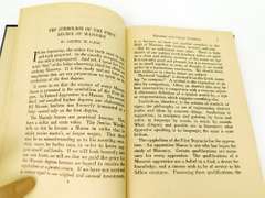 1924 The 3 Degrees & Great Symbols of Masonry