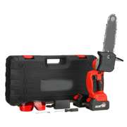 8 In Cordless Brushless Electric Chain Saw 4Ah Battery