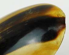 Vintage Horn Spoon with Figural Handle