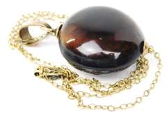 Early Gold Filled Buckeye Necklace